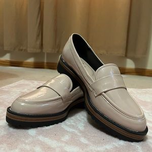 Call It Spring Nude Loafers Size 6.